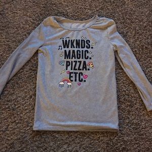 Big girls long-sleeved tee 👚